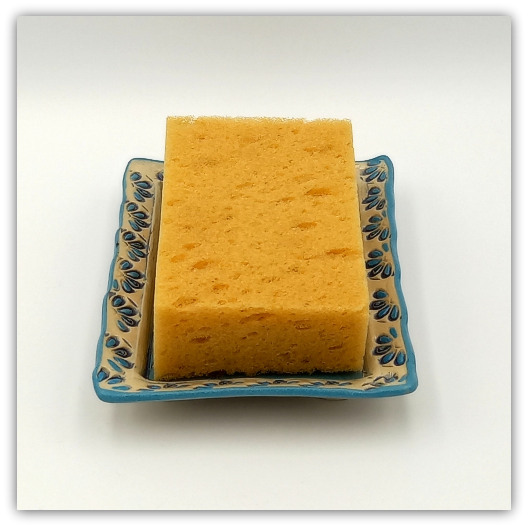 Soap dish "Sgraffito Bird" - Image 5