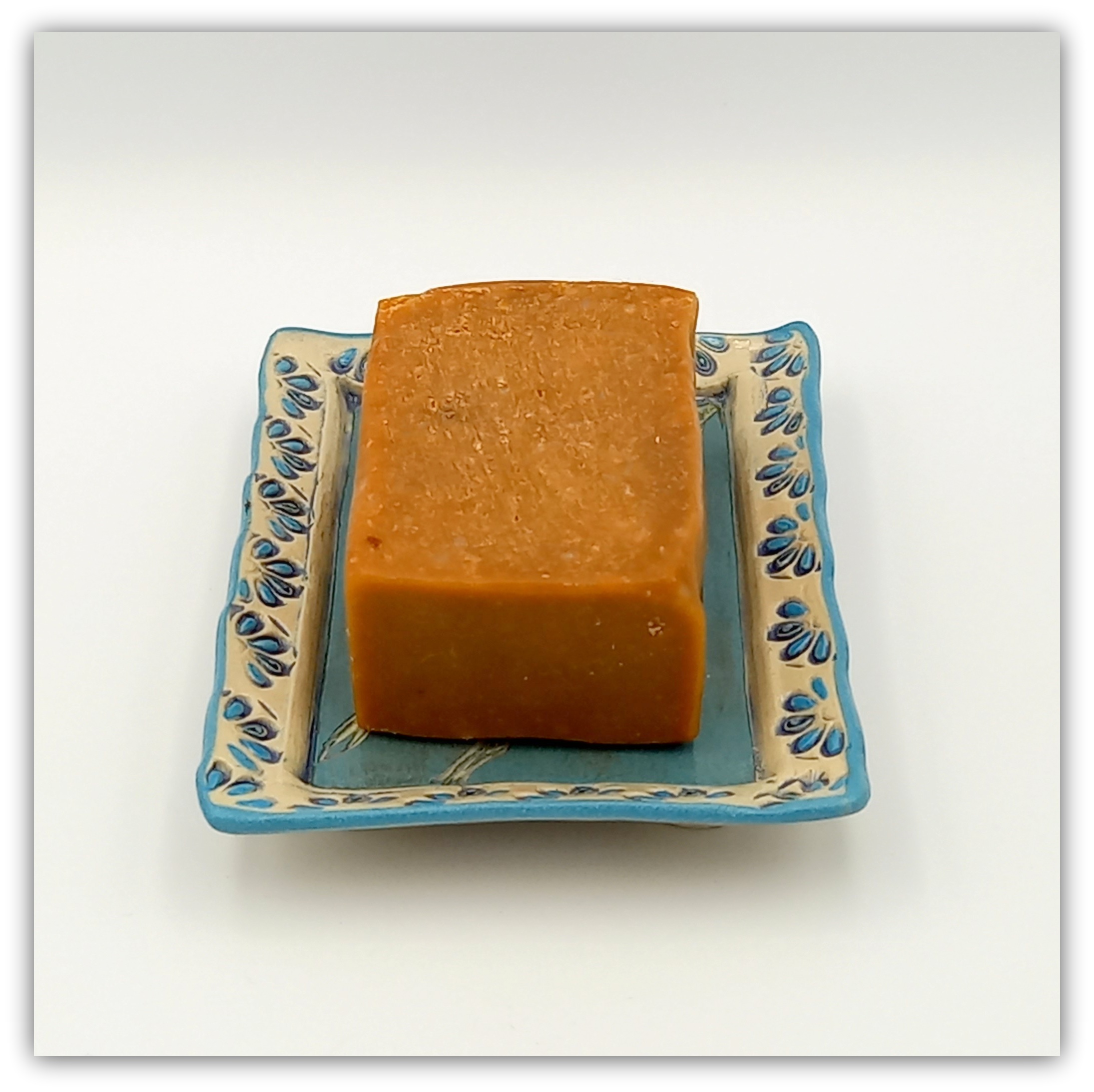 Soap dish "Sgraffito Bird" - Image 4