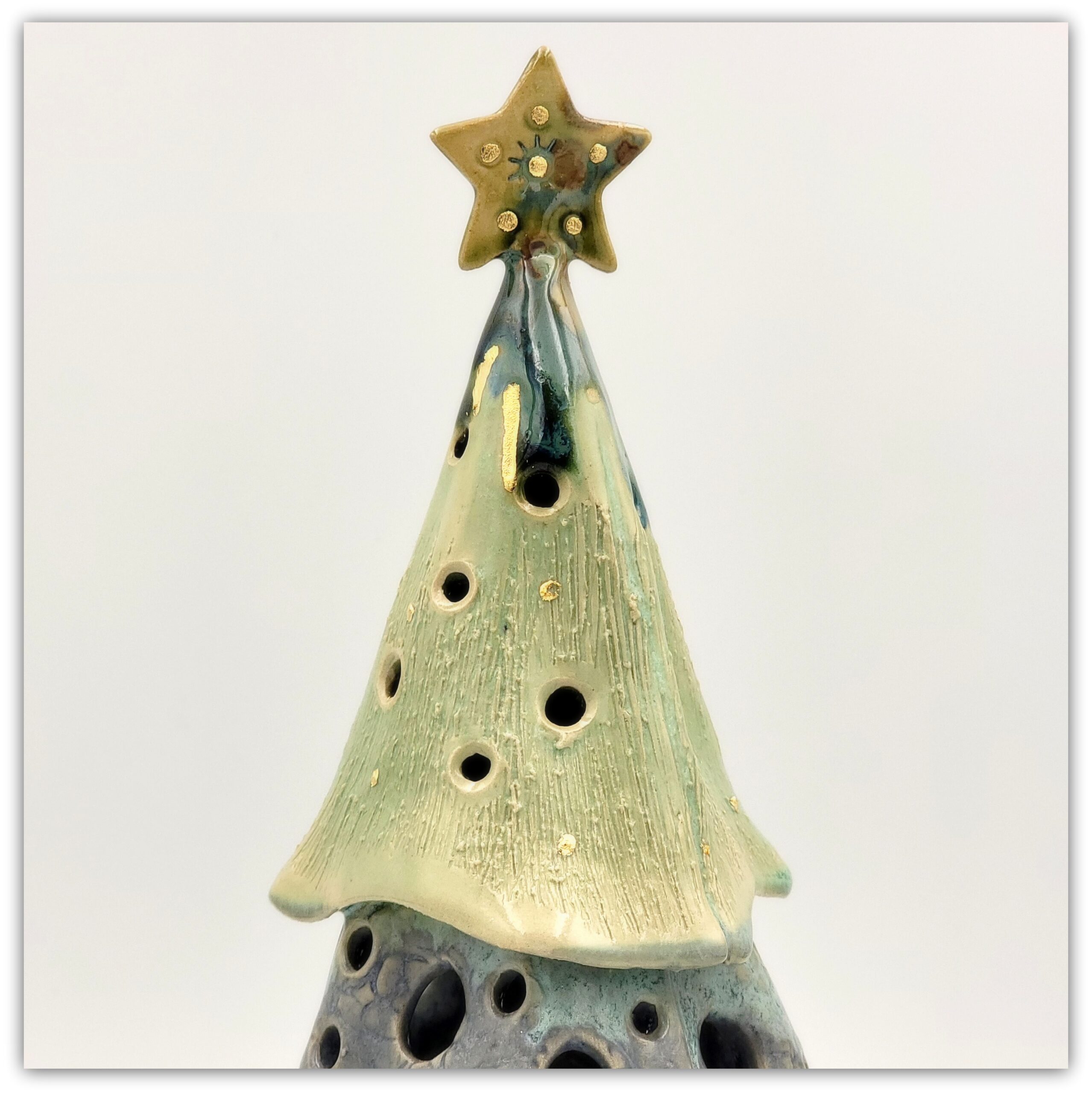 Christmas tree L " Blue farytale" - Image 5