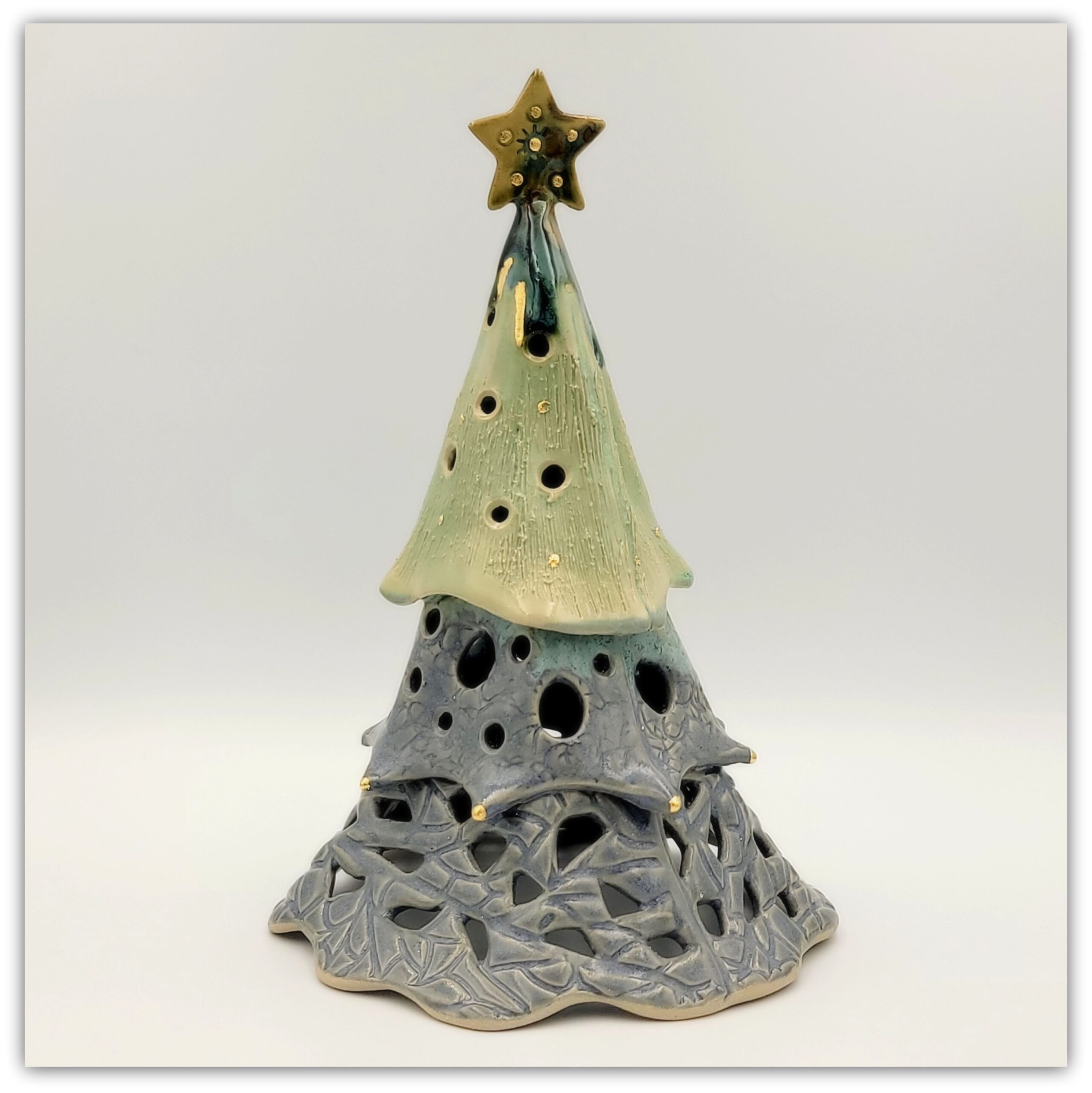 Christmas tree L " Blue farytale"